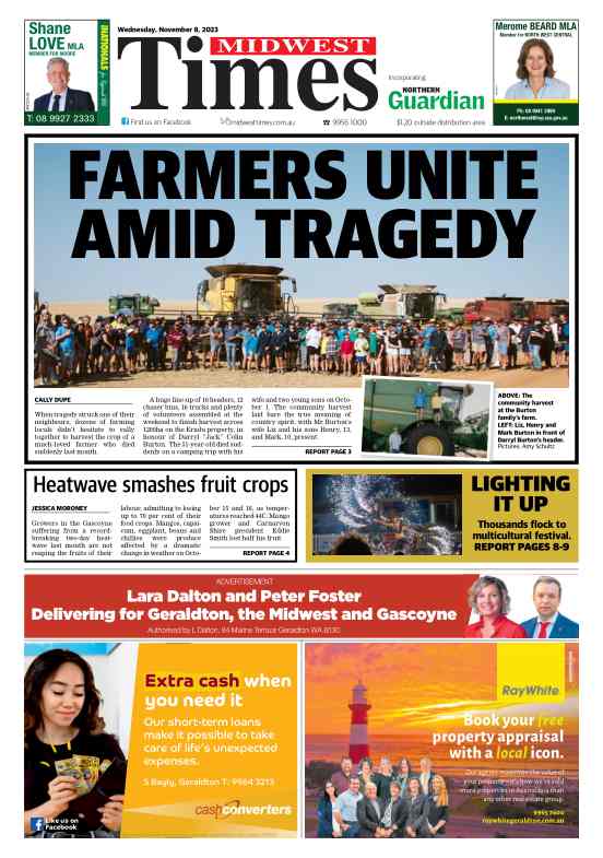 Midwest Times - Wednesday, 08 November 2023 edition